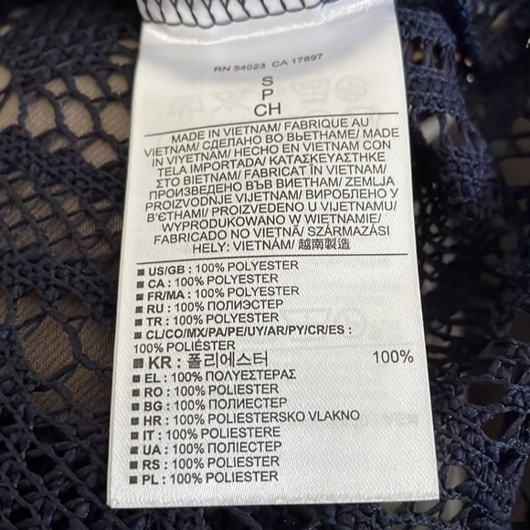 Banana Republic Navy Blue Top - Picture 6 of 6